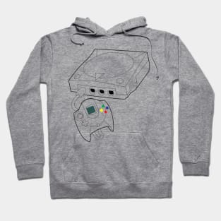 Sega Dreamcast Console Hoodie